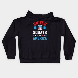 United Squats Of America v2 Kids Hoodie